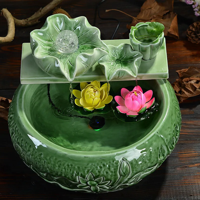 2018 Sale Articles Flow Atomizer Fountain Waterscape Water Exchanger With The Ceramics Produce Oxygen Humidifying Air Purifier
2018 Sale Articles Flow Atomizer Fountain Waterscape Water Exchanger With The Ceramics Produce Oxygen Humidifying Air Purifier