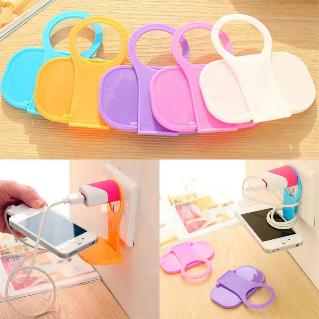1pc Mobile Phone Wall Charging Holder Hangs for Tablet Cellphone Mobile Phone MP3 MP4 Holder Random Color Delivery
1pc Mobile Phone Wall Charging Holder Hangs for Tablet Cellphone Mobile Phone MP3 MP4 Holder Random Color Delivery