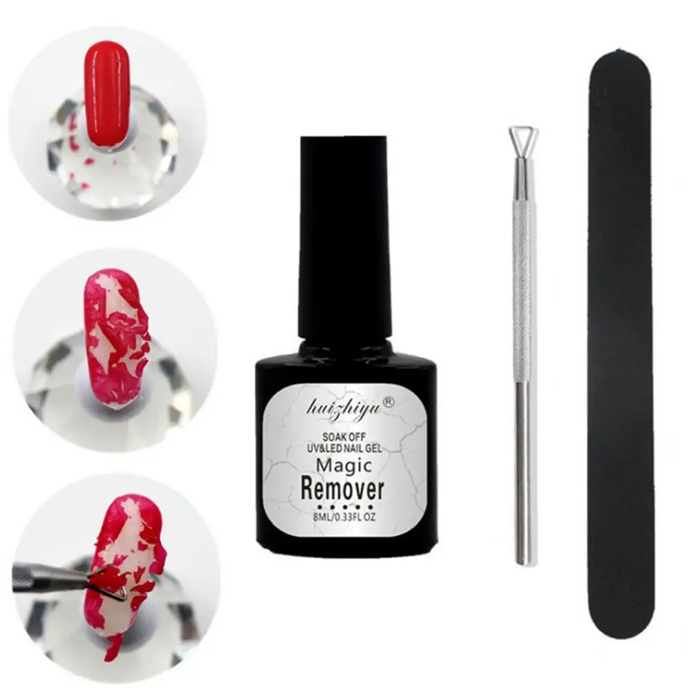 1Set Nail Gel Brust Magic Remover Soak Off Gel Polish Nail Art Primer Remover With Stainless Steel Nail Files Cuticle Pusher
1Set Nail Gel Brust Magic Remover Soak Off Gel Polish Nail Art Primer Remover With Stainless Steel Nail Files Cuticle Pusher