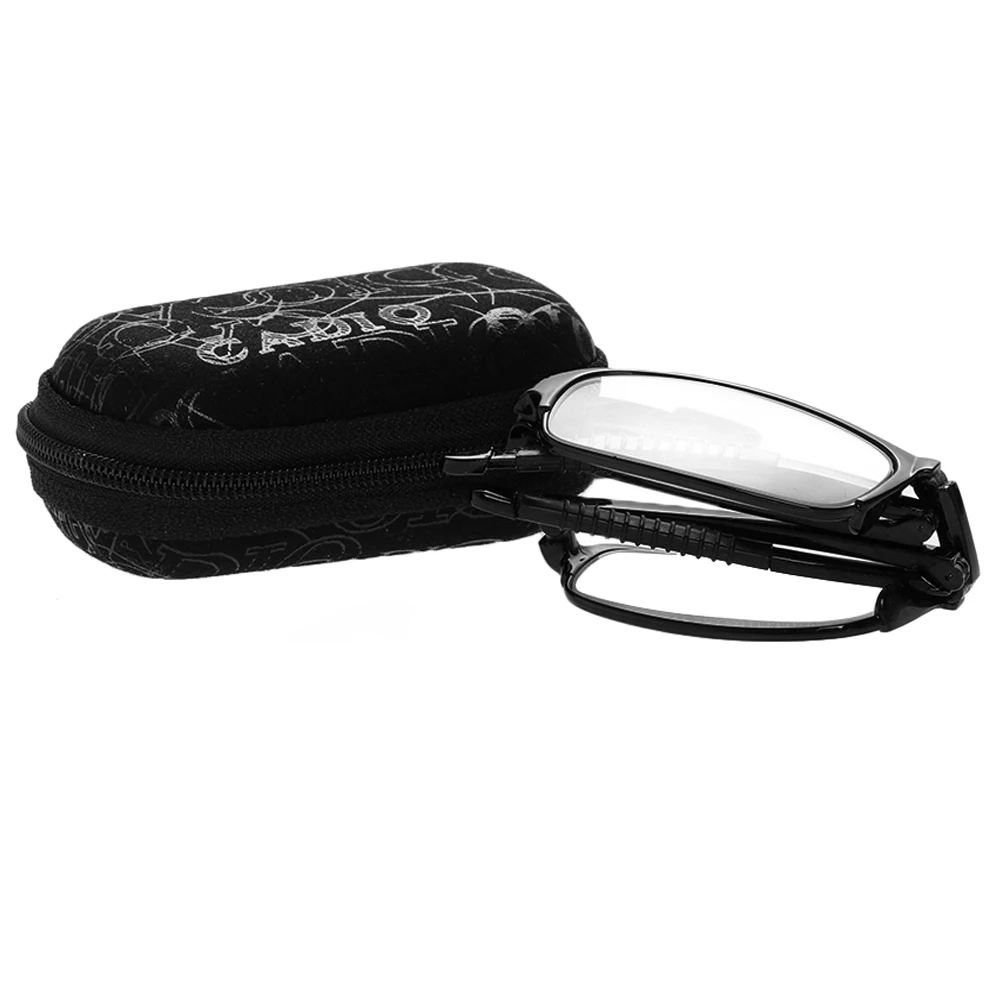 HOOH Unisex Folding Reading Glasses Eyeglass With Case +1.0 +1.5 +2.0 +2.5 +3.0 +3.5 +4.0 magnifier Women Men eyewear
HOOH Unisex Folding Reading Glasses Eyeglass With Case +1.0 +1.5 +2.0 +2.5 +3.0 +3.5 +4.0 magnifier Women Men eyewear
