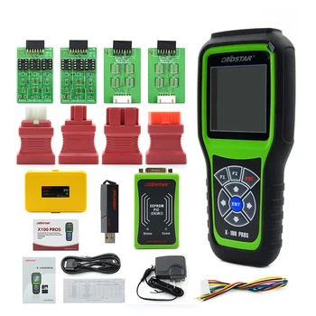 Original OBDSTAR X100 PROS Key Programmer with EEprom Adapter+IMMOBILISER+Odometer Adjustment C+D+E model with free shipping
Original OBDSTAR X100 PROS Key Programmer with EEprom Adapter+IMMOBILISER+Odometer Adjustment C+D+E model with free shipping