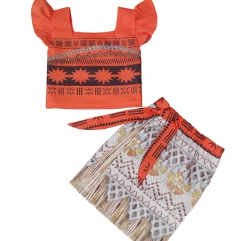 New Toddler Kids Girls Movie Moana Princess Dress Necklace Set Cosplay Costume Sets Princess Vaiana Top + Skirt Costume NOWCOS
New Toddler Kids Girls Movie Moana Princess Dress Necklace Set Cosplay Costume Sets Princess Vaiana Top + Skirt Costume NOWCOS