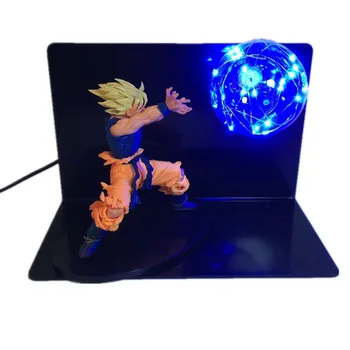 Anime Dragon Ball Z Action Figure Toys Kamehameha Attack Super Saiyan Son Goku LED Lamp Flash Ball DIY Display Christmas Toys
Anime Dragon Ball Z Action Figure Toys Kamehameha Attack Super Saiyan Son Goku LED Lamp Flash Ball DIY Display Christmas Toys