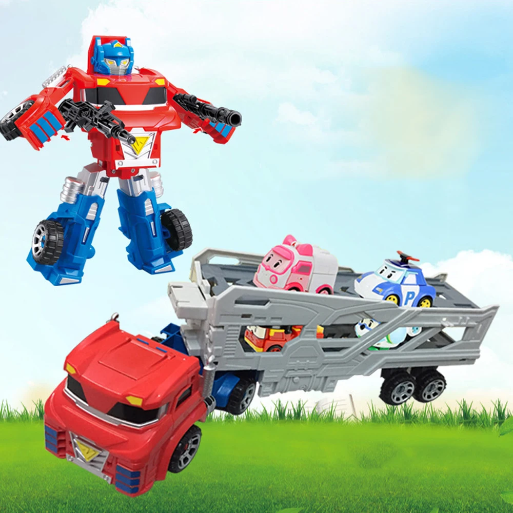 New Original boy poli Robocar Korea toy The tractor equipped with Robocar Poli Transformation Action Figures Toys for Children
New Original boy poli Robocar Korea toy The tractor equipped with Robocar Poli Transformation Action Figures Toys for Children