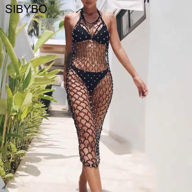 transparent summer dress