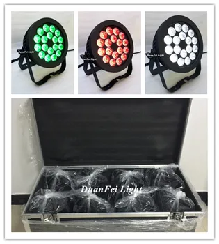 With flight case 8pcs/lot outdoor led uplights 18x10W rgbw led par 4in1 led flat slim par can outdoor par light
With flight case 8pcs/lot outdoor led uplights 18x10W rgbw led par 4in1 led flat slim par can outdoor par light