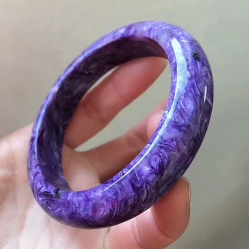 60mm Genuine Natural Purple Charoite Gemstone Crystal Fashion Beads Bracelet Bangles For Women Lady Inner Diameter 60mm AAAAAA
60mm Genuine Natural Purple Charoite Gemstone Crystal Fashion Beads Bracelet Bangles For Women Lady Inner Diameter 60mm AAAAAA