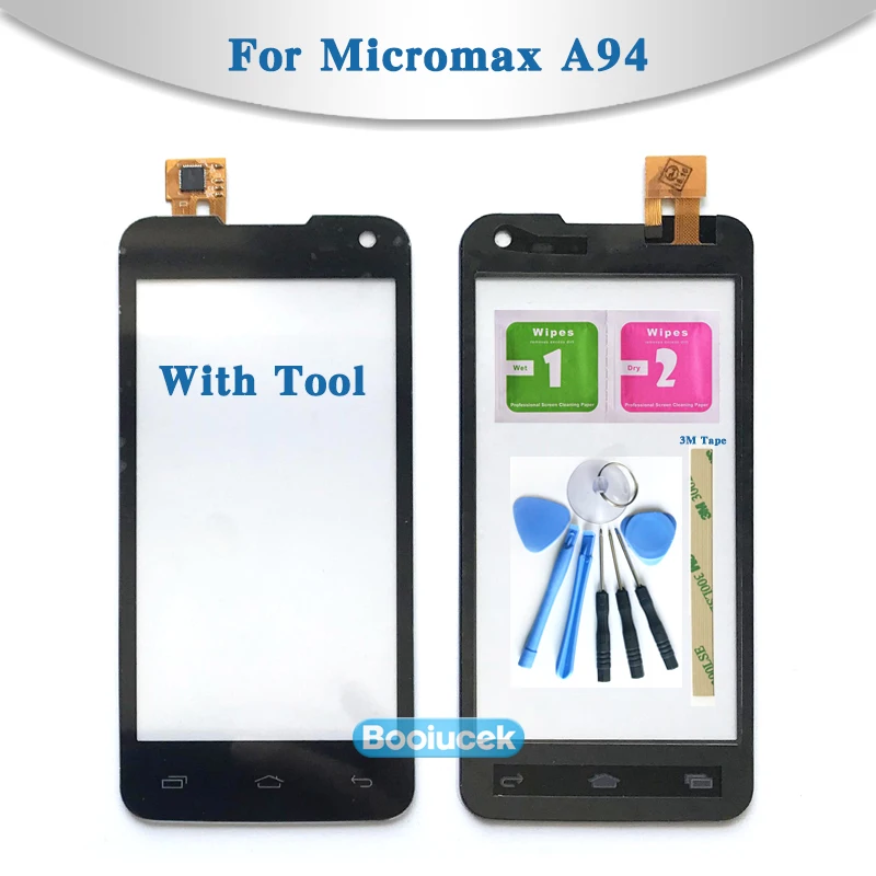 High Quality 4.5" For Micromax Canvas Mad A94 Touch Screen Digitizer Sensor Outer Glass Lens Panel Black white
High Quality 4.5" For Micromax Canvas Mad A94 Touch Screen Digitizer Sensor Outer Glass Lens Panel Black white