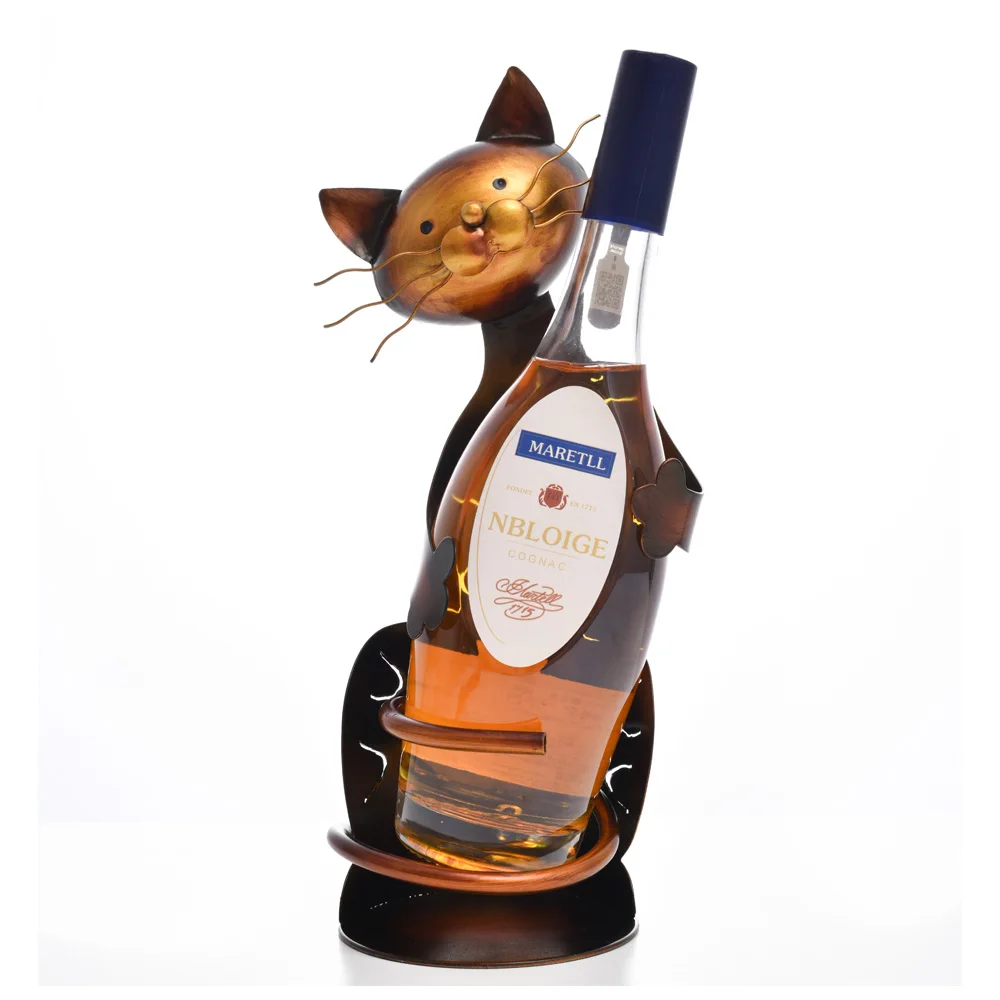 TOOARS Cat Wine Holder Shelf Metal Sculpture Practical Sculpture Wine stand Home Decoration Interior Crafts Wine rack
TOOARS Cat Wine Holder Shelf Metal Sculpture Practical Sculpture Wine stand Home Decoration Interior Crafts Wine rack