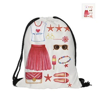 Red And Blue Summer Mix Printed Drawstring Backpack Double Sided Printing Polyester Pouch Backpacks For Travel And School
Red And Blue Summer Mix Printed Drawstring Backpack Double Sided Printing Polyester Pouch Backpacks For Travel And School