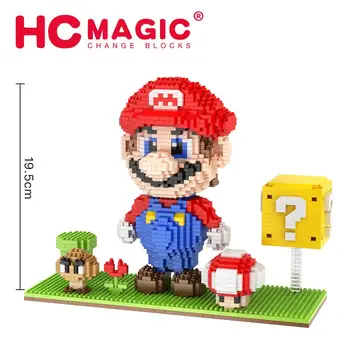 HC Magic Blocks Luigi Cartoon Model Block Anime Yoshi Auction Figure Building Toy Educational Toys for Children Gifts
HC Magic Blocks Luigi Cartoon Model Block Anime Yoshi Auction Figure Building Toy Educational Toys for Children Gifts