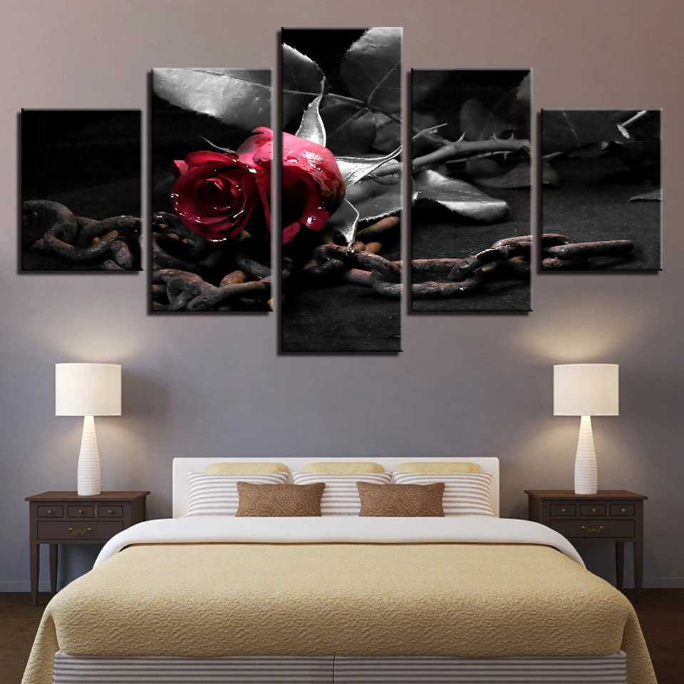Home Decoration Canvas Painting HD Prints 5 Pieces Flower Wall Art CD Modular Picture Bedside Background Artwork Creative Poster
Home Decoration Canvas Painting HD Prints 5 Pieces Flower Wall Art CD Modular Picture Bedside Background Artwork Creative Poster