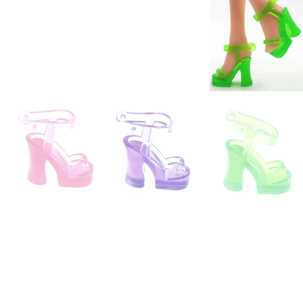 Fashion 10 Pairs Doll Colorful Sandals Copy Crystal High Heels Shoes For Clothes Dress Prop Shoes Doll Accessories
Fashion 10 Pairs Doll Colorful Sandals Copy Crystal High Heels Shoes For Clothes Dress Prop Shoes Doll Accessories
