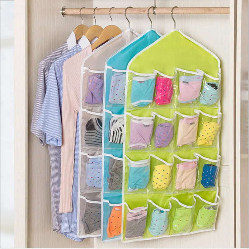NEW Multifunction Organizer Hanging Type Clear Hanging Bag Socks Bra Underwear Rack Hanger Storage Organizer Drop Shipping
NEW Multifunction Organizer Hanging Type Clear Hanging Bag Socks Bra Underwear Rack Hanger Storage Organizer Drop Shipping
