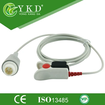 Free Shipping Direct Resuable Compatible T5/T6/T8 Adult Finger Clip SpO2 Sensor 7Pin
Free Shipping Direct Resuable Compatible T5/T6/T8 Adult Finger Clip SpO2 Sensor 7Pin