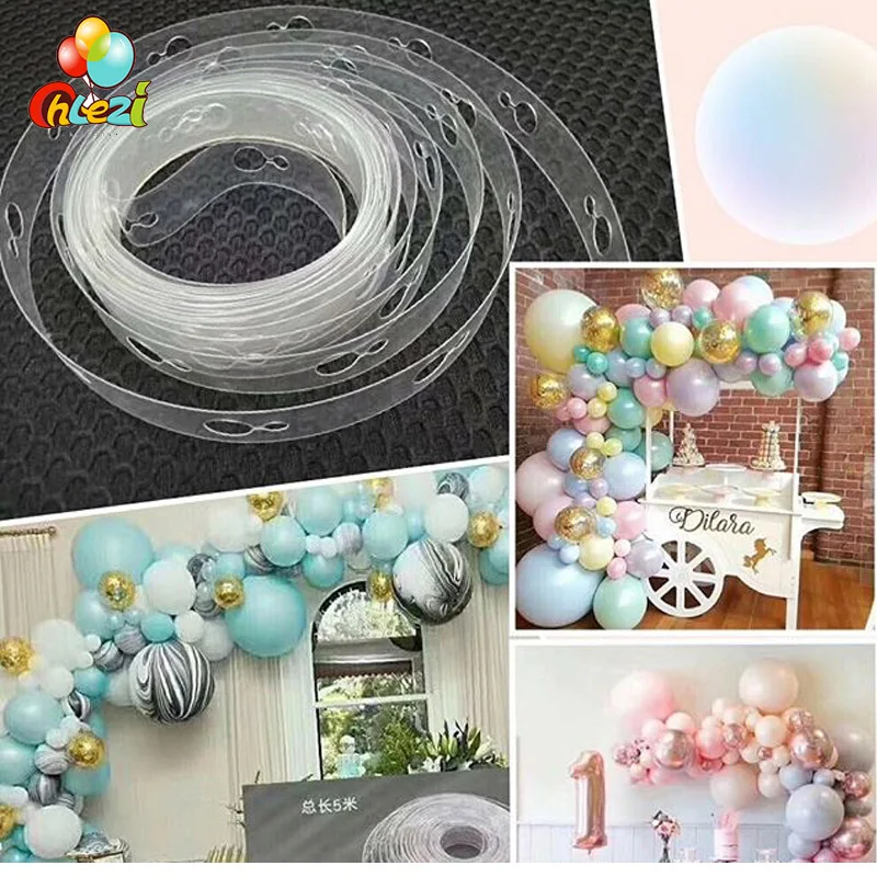 5M Balloon Glue Chain PVC Rubber Wedding Party Birthday Balloons Backdrop Decor Balloon Chain Arch 410 Holes DIY decoration
5M Balloon Glue Chain PVC Rubber Wedding Party Birthday Balloons Backdrop Decor Balloon Chain Arch 410 Holes DIY decoration