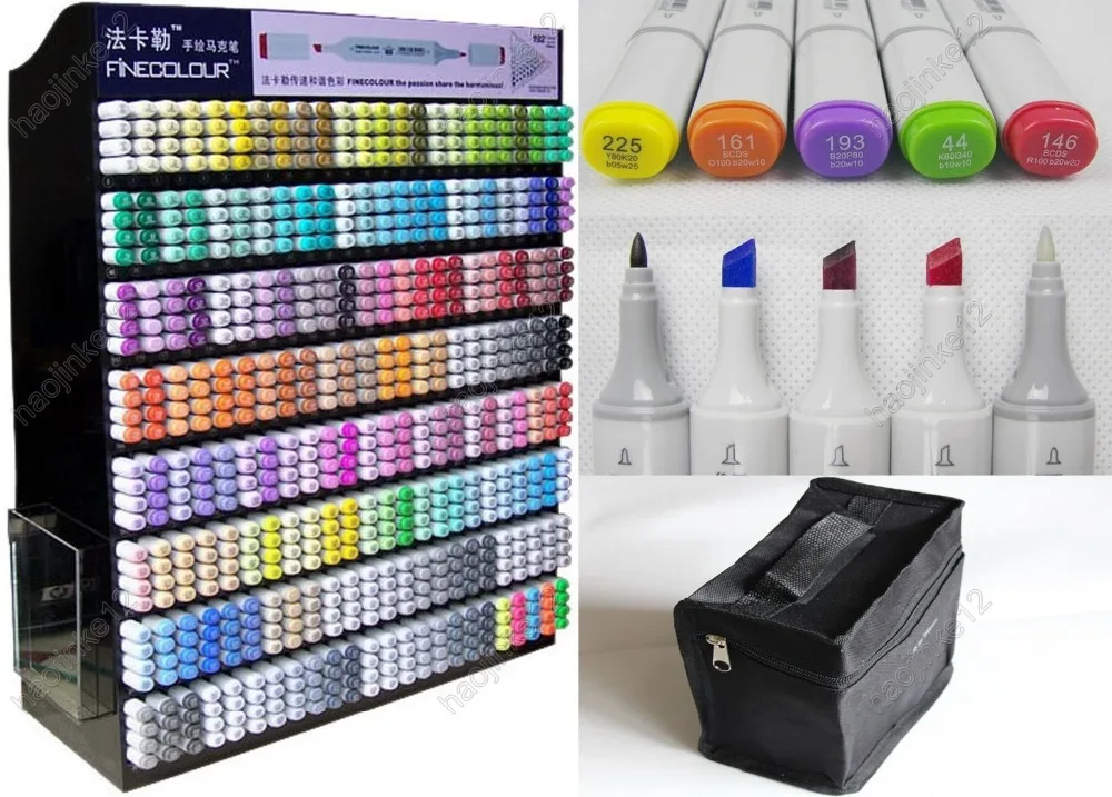 FINECOLOUR 6 12 24 36 48 60 72 192 240 Color Set Alcohol Sketch Marker Pen Bag Manga Graphic EF100 Wholesale
FINECOLOUR 6 12 24 36 48 60 72 192 240 Color Set Alcohol Sketch Marker Pen Bag Manga Graphic EF100 Wholesale