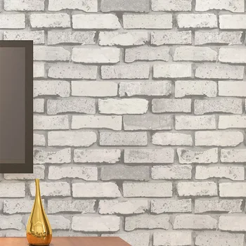 Culture Stone 3D Grey Brick Wallpaper Waterproof Wall Background for Living Room PVC Vinyl Wall Paper Roll Stereoscopic Look
Culture Stone 3D Grey Brick Wallpaper Waterproof Wall Background for Living Room PVC Vinyl Wall Paper Roll Stereoscopic Look