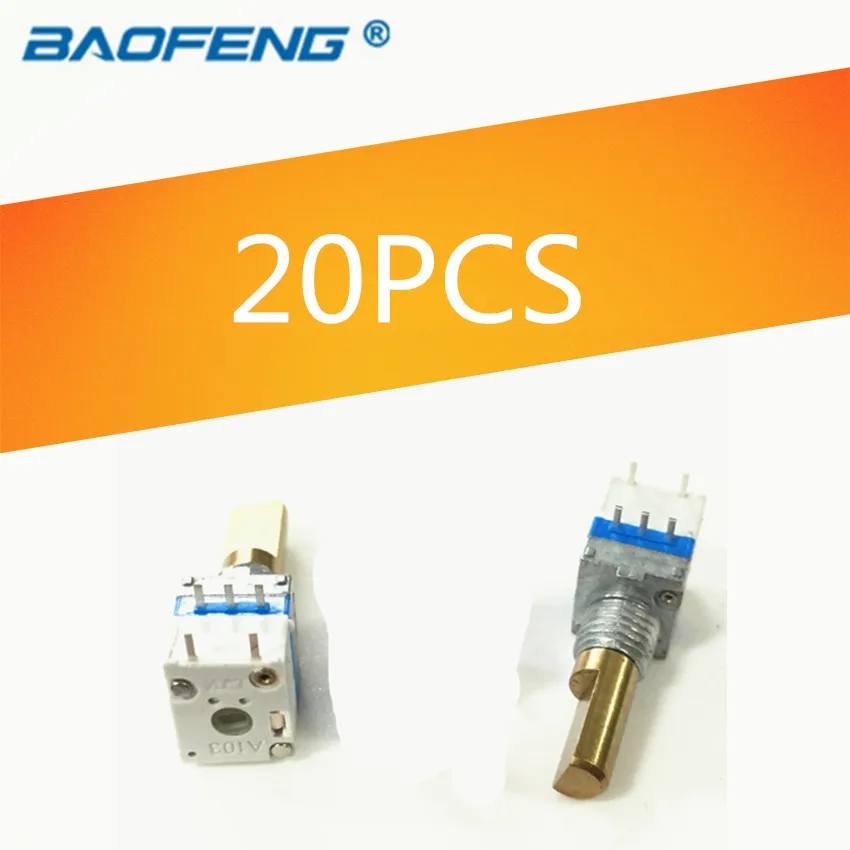 20X power knob volume switch replacement for Baofeng 888s UV-5RA UV-5RC UV-5RE Kenwood A103
20X power knob volume switch replacement for Baofeng 888s UV-5RA UV-5RC UV-5RE Kenwood A103