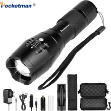 

Most Powerful Led flashlight Ultra Bright linterna led torch T6/L2/V6 Zoomable Bicycle Light use AAA 18650 battery Waterproof