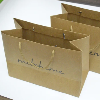 Wholesale Brown Paper Craft Gift Bags With Handle Custom Logo Kraft-paper-bag Wedding Dress Bag Package 200pcs lot 23*32*15cm
Wholesale Brown Paper Craft Gift Bags With Handle Custom Logo Kraft-paper-bag Wedding Dress Bag Package 200pcs lot 23*32*15cm