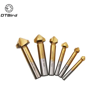 6pcs 3 Flute 90 Degree Hss Chamfer Cutter Bit Chamfering Drilling Mill Drill Set Milling Cutting Tool Set Countersink Drill Bit
6pcs 3 Flute 90 Degree Hss Chamfer Cutter Bit Chamfering Drilling Mill Drill Set Milling Cutting Tool Set Countersink Drill Bit