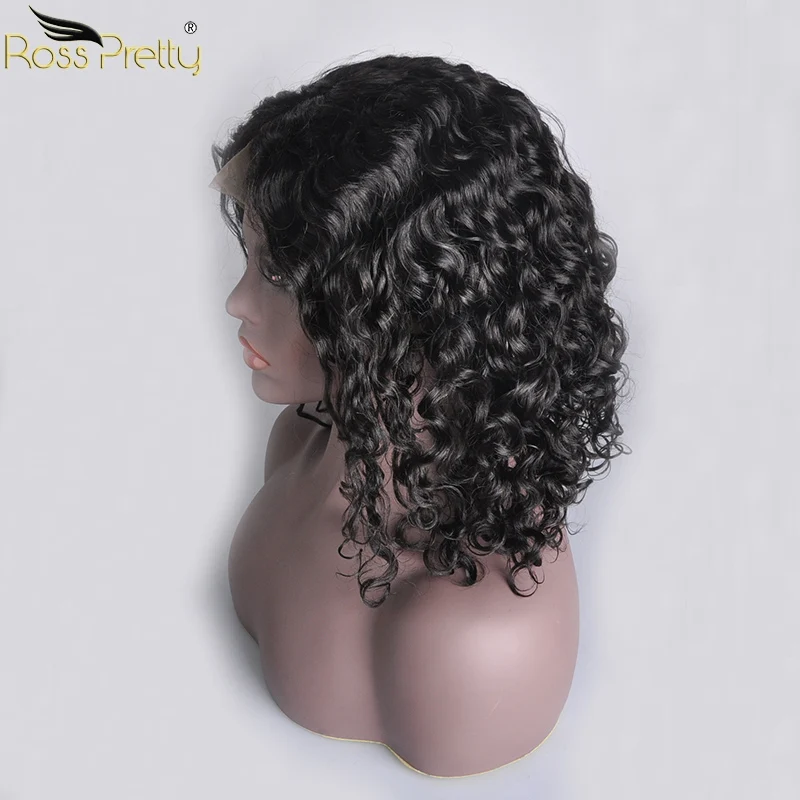 Water Wave Hair Lace wig Ross Pretty Peruvian Remy Human hair Bob Wigs Natural Color Black Short Lace Frontal Wigs Middle Part
Water Wave Hair Lace wig Ross Pretty Peruvian Remy Human hair Bob Wigs Natural Color Black Short Lace Frontal Wigs Middle Part