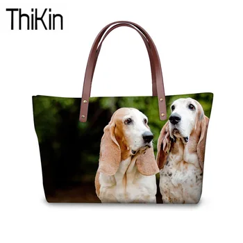THIKIN Sac A Dos Basset Hound 3D Printing Handbags Women Heavy Duty Shoulder Tote Bag for Travel Females Casual Top-Handle Bags
THIKIN Sac A Dos Basset Hound 3D Printing Handbags Women Heavy Duty Shoulder Tote Bag for Travel Females Casual Top-Handle Bags