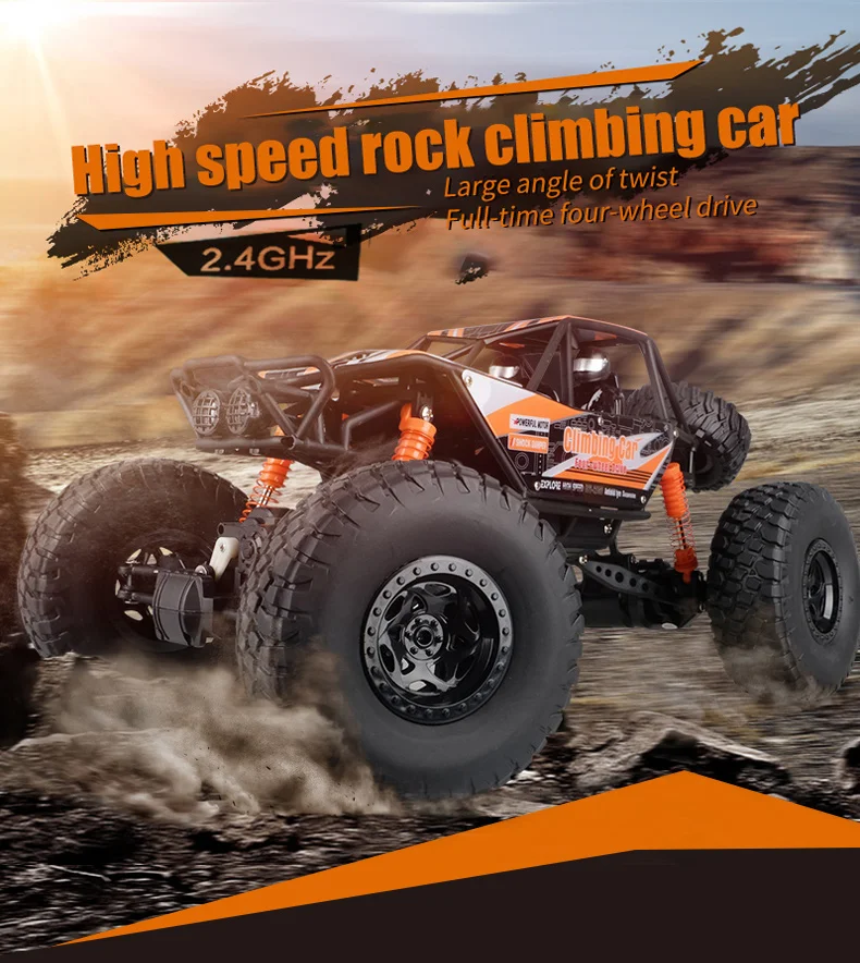1:14 Wireless RC Car High Speed 2.4GHZ Climbing Car Electric Truck 4WD Remote Control Off-Road Vehicle Child Gift Toys
1:14 Wireless RC Car High Speed 2.4GHZ Climbing Car Electric Truck 4WD Remote Control Off-Road Vehicle Child Gift Toys
