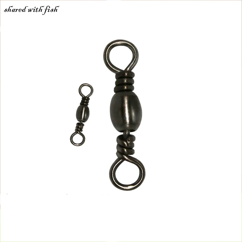 10pcs/lot Brass Barrel Swivel Fishing Ball Bearing Swivel Fishing Connector Tool Tackle Size 5# to14# Fishing Accessory
10pcs/lot Brass Barrel Swivel Fishing Ball Bearing Swivel Fishing Connector Tool Tackle Size 5# to14# Fishing Accessory
