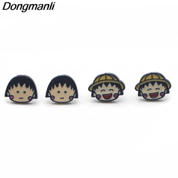 P3266 Wholesale 20pair/lot Cute Chi-bi Maruko Stud Earrings For Womens Enamel Stainless Steel Pierce Korea Earrings Jewelry
P3266 Wholesale 20pair/lot Cute Chi-bi Maruko Stud Earrings For Womens Enamel Stainless Steel Pierce Korea Earrings Jewelry
