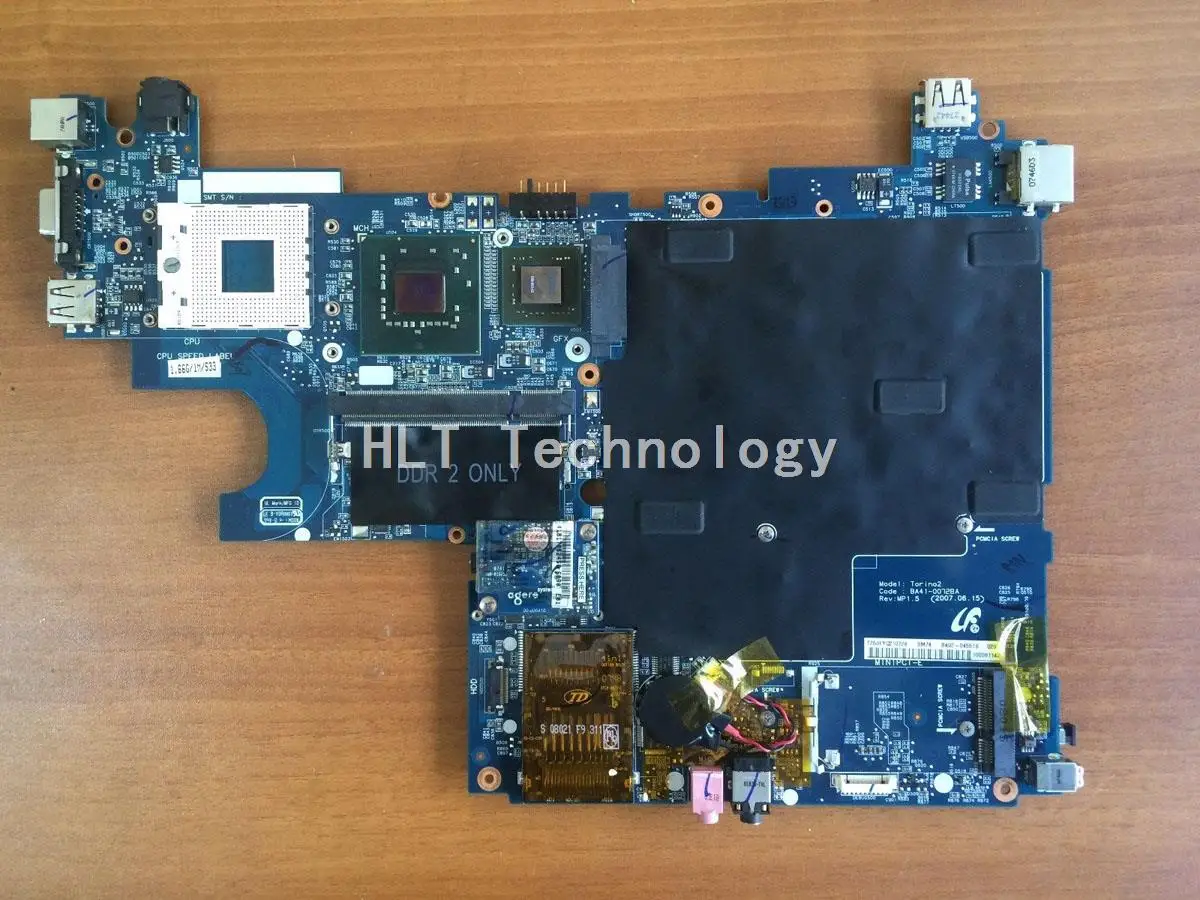 Оригинальный ноутбук Материнская Плата Для Samsung Q45 Q70 BA92-04551B BA41-00728A DDR2