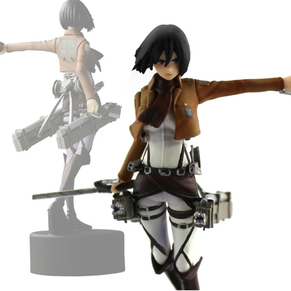 Peradix High Quality Trendy Anime 4.7" Shingeki No Kyojin Mikasa Ackerman PVC Figure Figurine Gift Attack On Titan Toys
Peradix High Quality Trendy Anime 4.7" Shingeki No Kyojin Mikasa Ackerman PVC Figure Figurine Gift Attack On Titan Toys