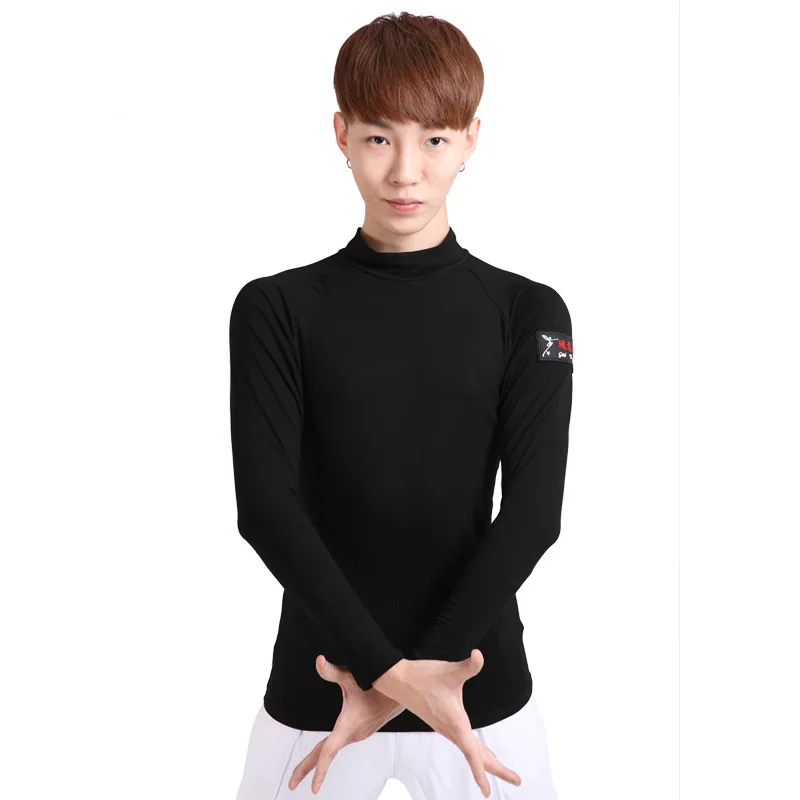 Latin Dance Shirts Men Black Long Sleeve Practice Dancing Clothes Latin Top Ballroom Samba Tango Salsa Dancewear Mens DN2629
Latin Dance Shirts Men Black Long Sleeve Practice Dancing Clothes Latin Top Ballroom Samba Tango Salsa Dancewear Mens DN2629