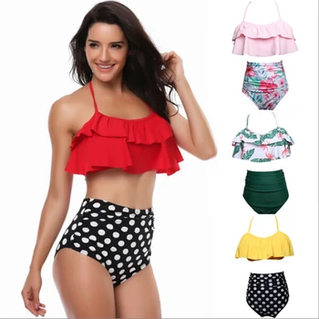 Bikinis Women 2018 Summer Swimming Costume Padded Monokini Swimsuit Swimwear Push Up High Waist Bikini Set Beachwear Biquinis
Bikinis Women 2018 Summer Swimming Costume Padded Monokini Swimsuit Swimwear Push Up High Waist Bikini Set Beachwear Biquinis