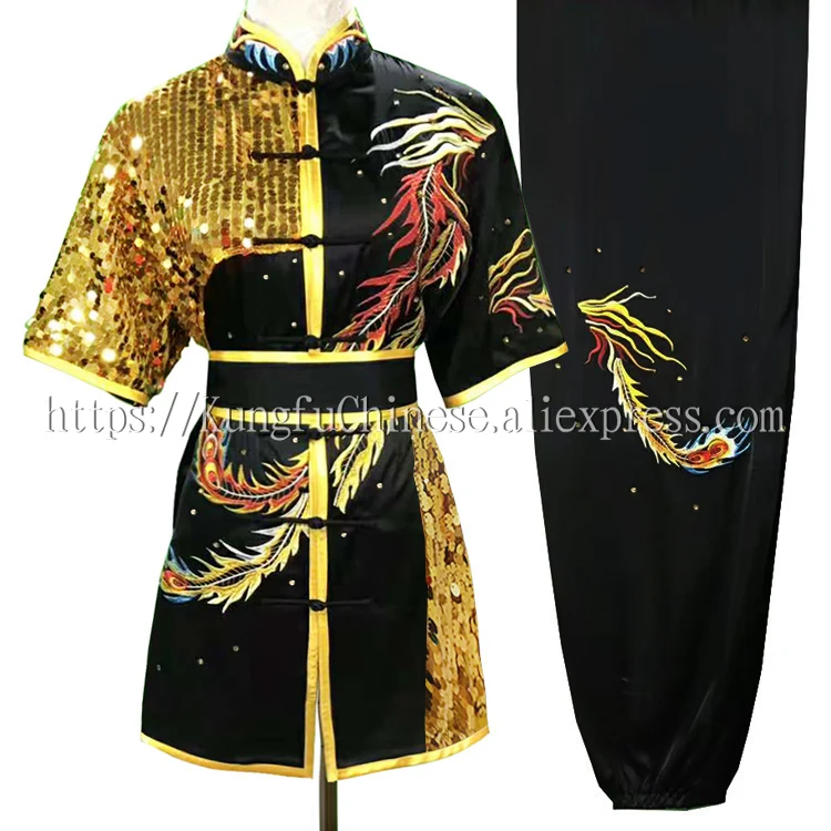 Chinese wushu uniform Kungfu outfit Martial arts suit taolu costume changquan demo clothes for men women girl boy kids adults
Chinese wushu uniform Kungfu outfit Martial arts suit taolu costume changquan demo clothes for men women girl boy kids adults