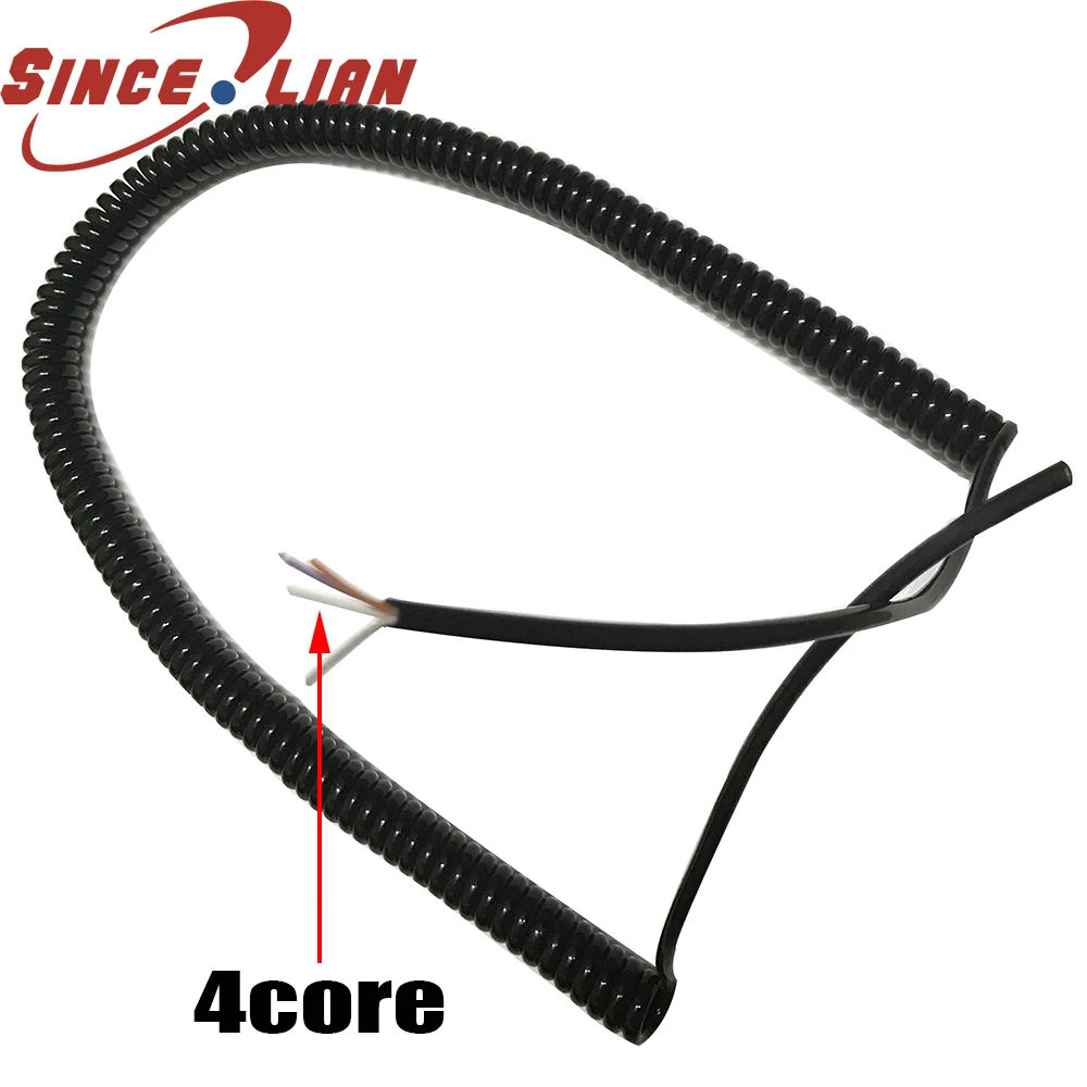 Telescopic Spring Wire Spiral Cable Copper Core National Standard Line 2 core 3 core 4 core Multicore 0.2 Square Signal Line
Telescopic Spring Wire Spiral Cable Copper Core National Standard Line 2 core 3 core 4 core Multicore 0.2 Square Signal Line