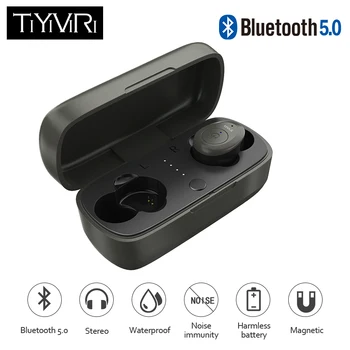 TWS Bluetooth Earphones True Wireless Earbuds Stereo Music Headsets Hands-free with Charging Box for Samsung iPhone Bluetooth
TWS Bluetooth Earphones True Wireless Earbuds Stereo Music Headsets Hands-free with Charging Box for Samsung iPhone Bluetooth