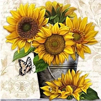 Full Square 5D Diy Diamond Painting Cross Stitch "Beautiful Sunflowers" 3D Diamond Embroidery Rhinestone Mosaic Decor Gift KBL
Full Square 5D Diy Diamond Painting Cross Stitch "Beautiful Sunflowers" 3D Diamond Embroidery Rhinestone Mosaic Decor Gift KBL