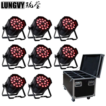 Free Shipping 8pcs/Lot With Flight Case 18x18w RGBWA UV 6IN1 Led Par Zoom Disco Light Indoor Par Can Led Par Light For Party
Free Shipping 8pcs/Lot With Flight Case 18x18w RGBWA UV 6IN1 Led Par Zoom Disco Light Indoor Par Can Led Par Light For Party