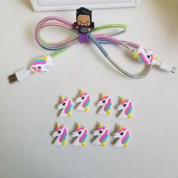 8pcs/lot Cartoon Unicorn Cable Protector Charger USB Cable Winder For Apple IPhone For Smartphone cable Protect decoration
8pcs/lot Cartoon Unicorn Cable Protector Charger USB Cable Winder For Apple IPhone For Smartphone cable Protect decoration