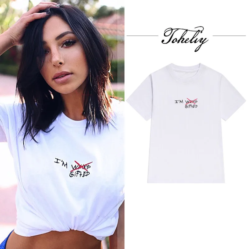 2018 Women's Bts New style Tops street Creative Letter Print Yellow loose short-sleeve female t-shirt casual summer
2018 Women's Bts New style Tops street Creative Letter Print Yellow loose short-sleeve female t-shirt casual summer