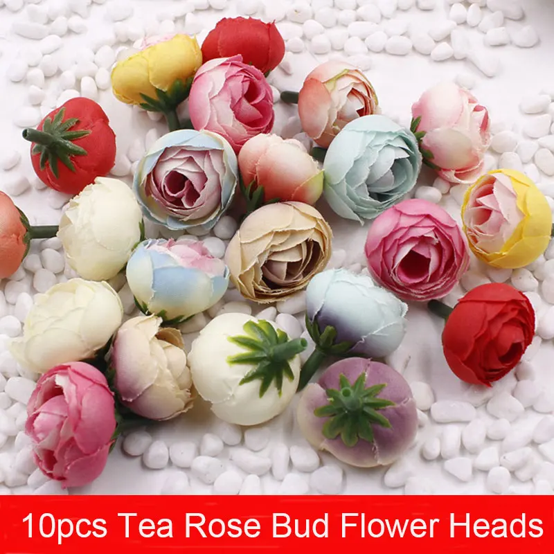 10pcs Artificial Tea Rose Bud small peony flower heads flores wedding car decoration DIY Wreath Handmade Crafts Fake Flowers
10pcs Artificial Tea Rose Bud small peony flower heads flores wedding car decoration DIY Wreath Handmade Crafts Fake Flowers