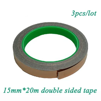 3pcs 15mm*20m Length Conductive Copper Foil Tape Double Sided Conductive Tape on Sales!!!
3pcs 15mm*20m Length Conductive Copper Foil Tape Double Sided Conductive Tape on Sales!!!