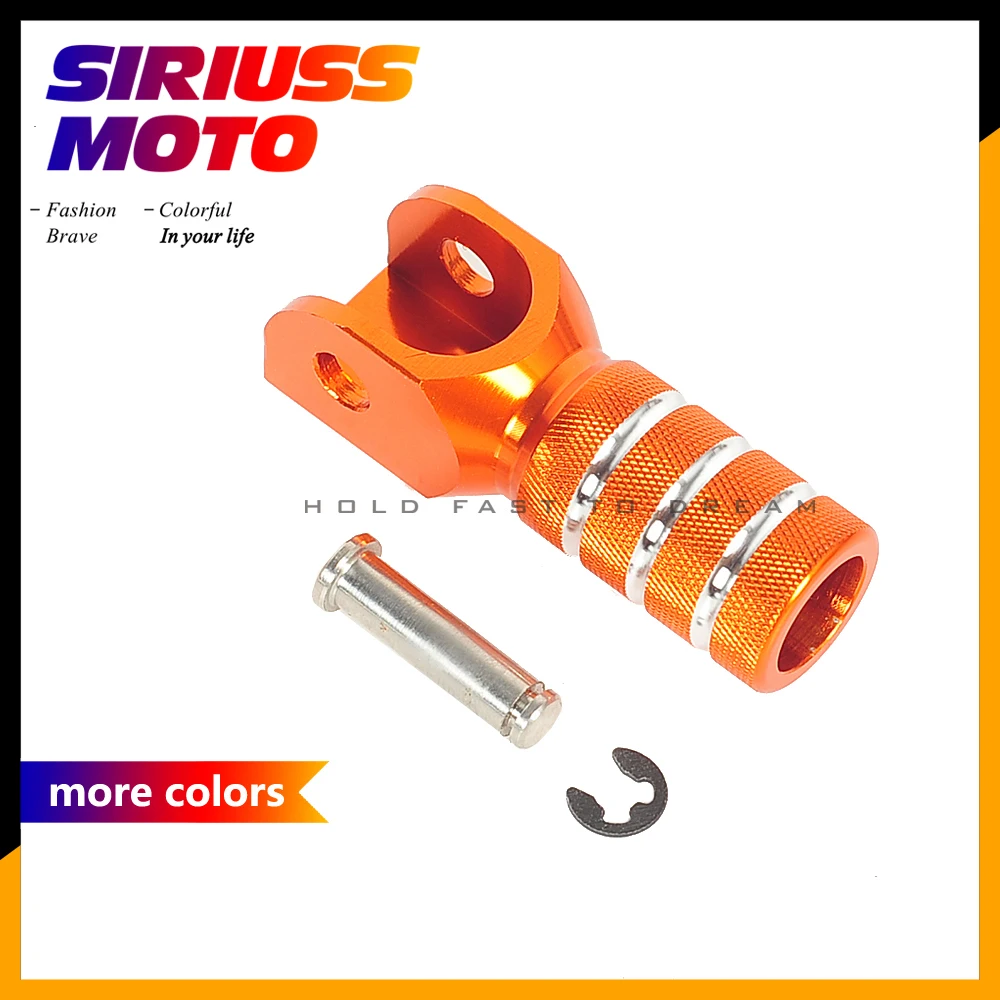 Orange Motorcycle Accessories CNC Aluminum Shift Lever Toe Peg For KTM EXC 125/200/250/300/380/400/450/500/520/525/530 EXC-F
Orange Motorcycle Accessories CNC Aluminum Shift Lever Toe Peg For KTM EXC 125/200/250/300/380/400/450/500/520/525/530 EXC-F