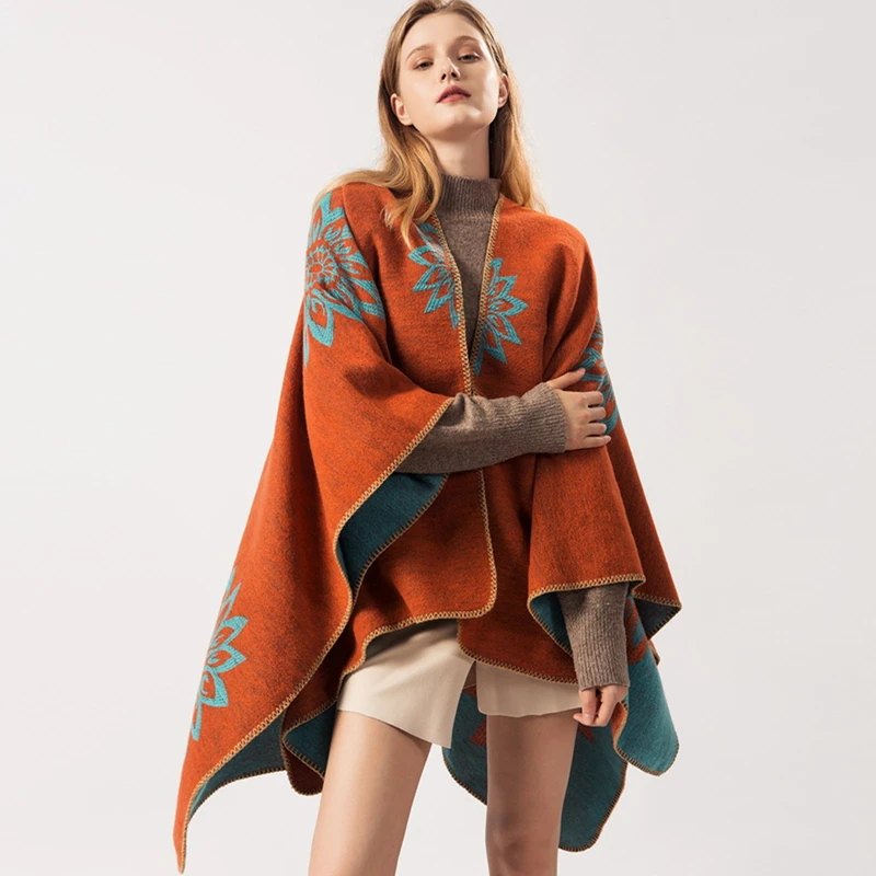 450g Thick Warm Winter Blanket Scarf Women Fashion Print Shawls and Wraps Brand Designer Ponchos 2019 New Capes Femme Echarpe
450g Thick Warm Winter Blanket Scarf Women Fashion Print Shawls and Wraps Brand Designer Ponchos 2019 New Capes Femme Echarpe