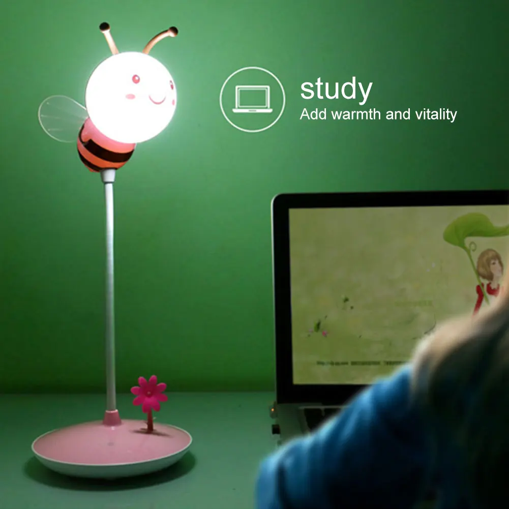 LED Night Light Lamp Cute Bee USB Charging Rechargeable Portable for Bedroom Bedside #4
LED Night Light Lamp Cute Bee USB Charging Rechargeable Portable for Bedroom Bedside #4
