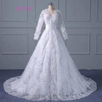 Vestido De Noiva 2019 Muslim Wedding Dresses A-line Long Sleeves Appliques Lace Vintage Wedding Gown Bridal Dresses Real Photos
Vestido De Noiva 2019 Muslim Wedding Dresses A-line Long Sleeves Appliques Lace Vintage Wedding Gown Bridal Dresses Real Photos