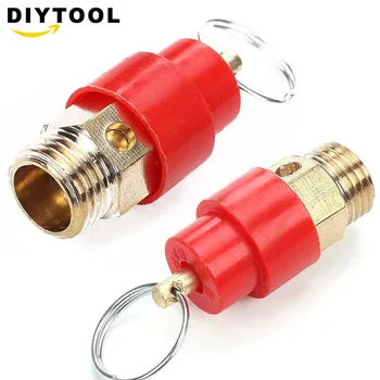 1PC 1/4'' 1/3/4/5/6/7/8/10KG BSP Air Compressor Safety Release Valve Pressure Relief Regulator
1PC 1/4'' 1/3/4/5/6/7/8/10KG BSP Air Compressor Safety Release Valve Pressure Relief Regulator