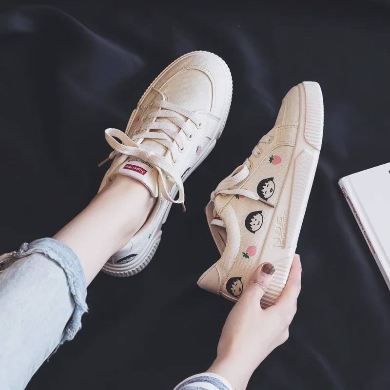 WIGQCY 2019 Women Casual Shoes With New Wild Women Cartoon Anime Sneakers Lace up Summer Shoes Solid Casual Shoes 35-40 X419
WIGQCY 2019 Women Casual Shoes With New Wild Women Cartoon Anime Sneakers Lace up Summer Shoes Solid Casual Shoes 35-40 X419